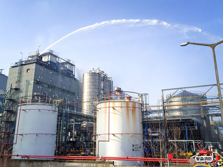 消防炮實(shí)際應(yīng)用